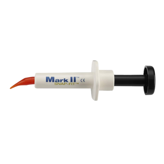Mark II Snap-Fit Syringe